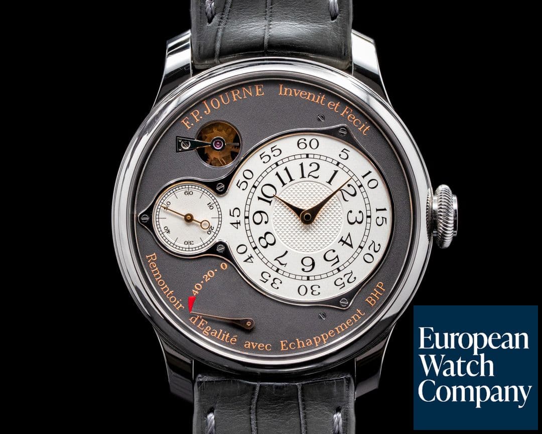 Image of F. P. Journe Chronometre Optimum Ruthenium *SPECIAL DIAL* 