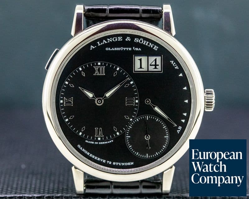 Image of A. Lange and Sohne Grand Lange 1 117.028 Black Dial 