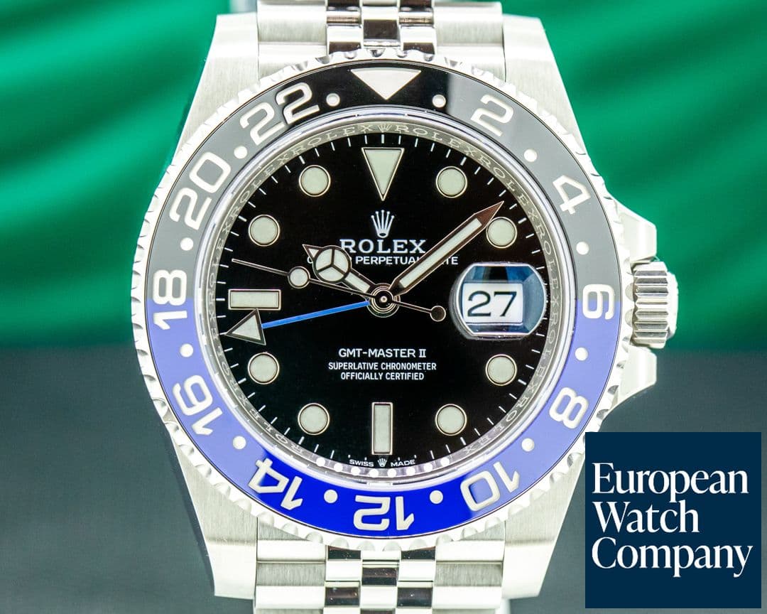 Image of Rolex GMT Master II 126710 Ceramic "Batman" SS / Jubilee 2020