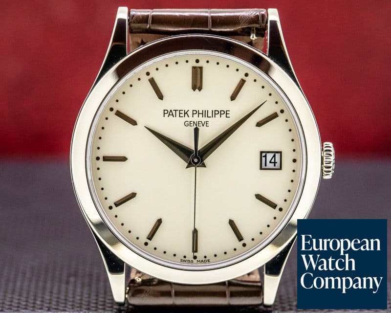 Image of Patek Philippe Calatrava 5296G 18K White Gold Silver Dial 