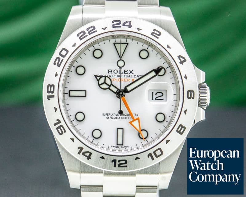 Image of Rolex Explorer II White Dial SS / SS