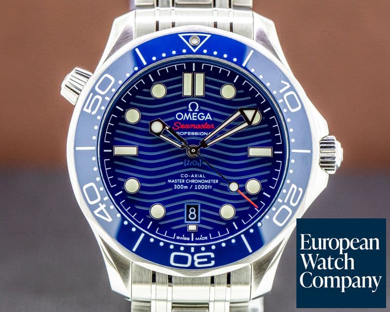 Image of Omega Seamaster Diver 300M SS Blue Dial 42MM