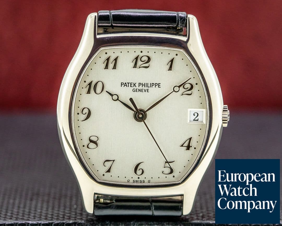 Image of Patek Philippe Gondolo Tonneau 18K White Gold / Breguet Numerals 