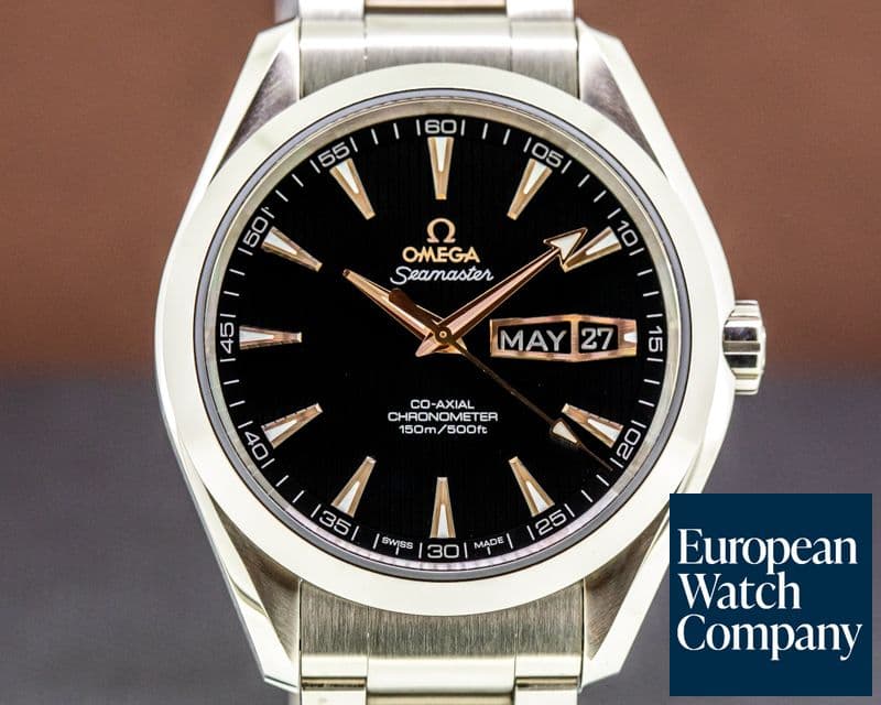 Image of Omega Aqua Terra Annual Calendar Co-Axial 18K White Gold LIMITED