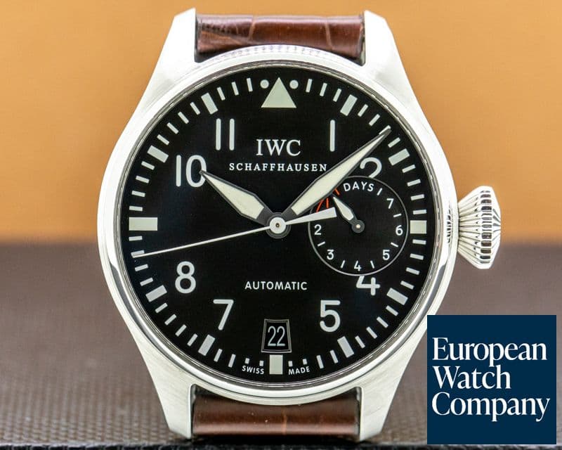 Image of IWC Big Pilot 7 Day SS  
