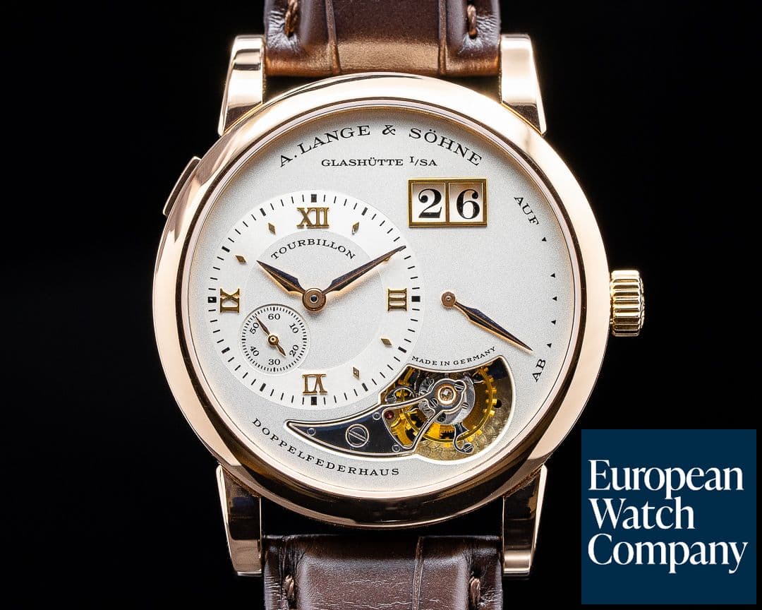 Image of A. Lange and Sohne Lange 1 Rose Gold Tourbillon Limited Edition