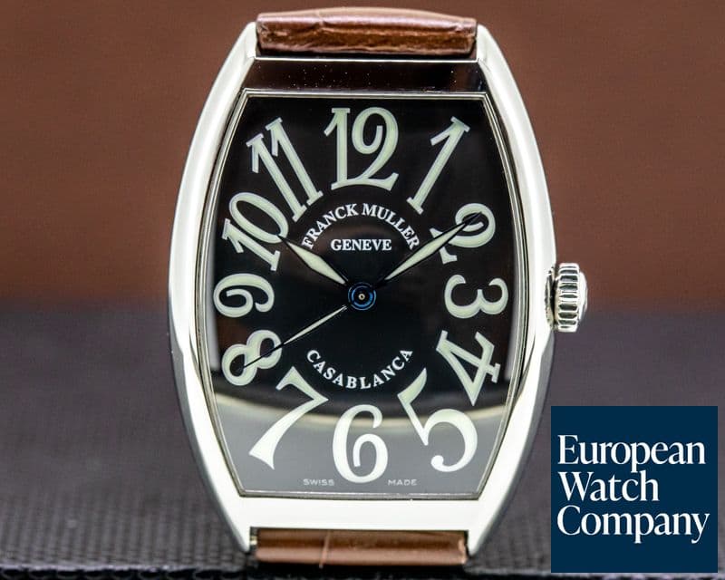Image of Franck Muller Casablanca SS 6850 Black Dial 

