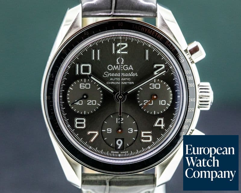 Image of Omega Speedmaster Chronograph Reduced Ceramic Bezel 38MM