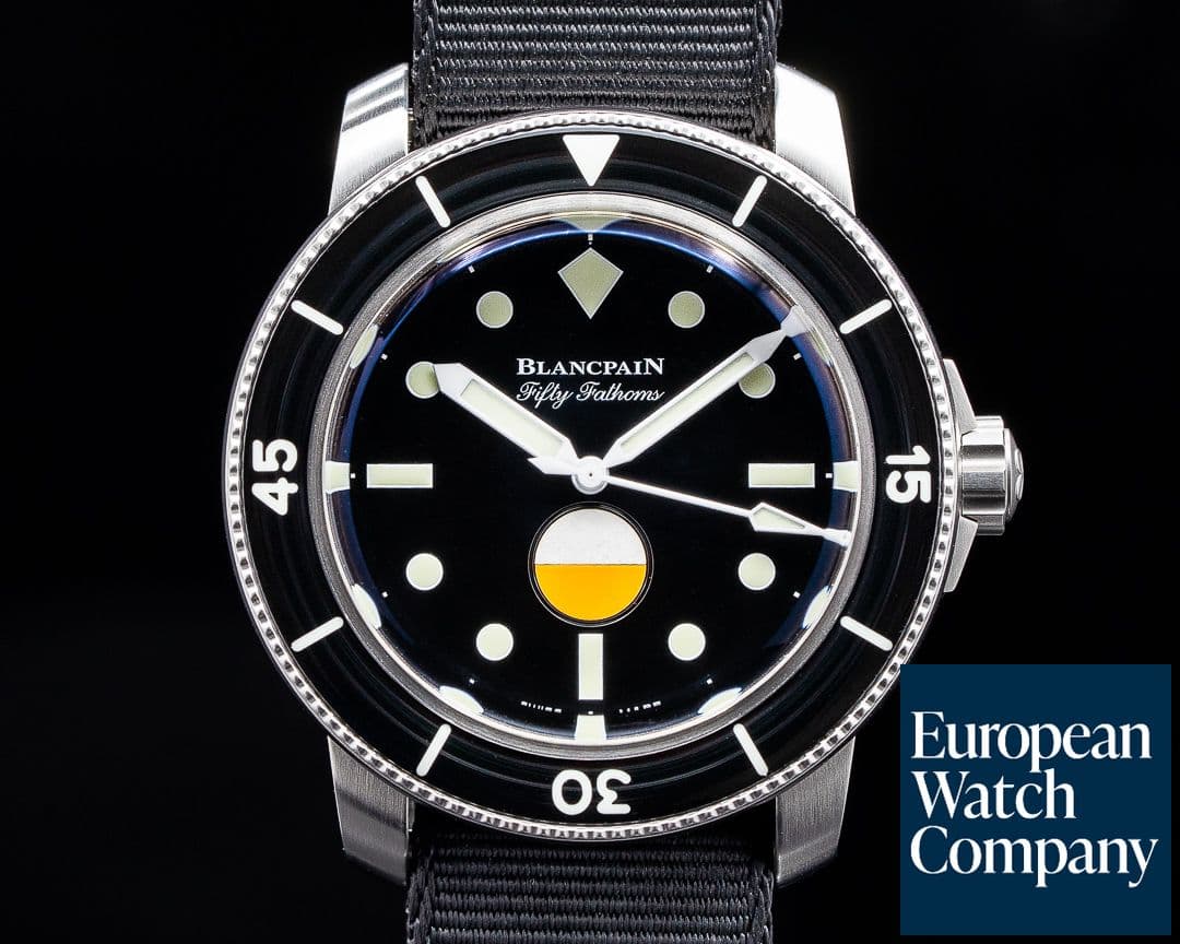 Image of Blancpain Fifty Fathoms MilSpec Limited for HODINKEE UNWORN 