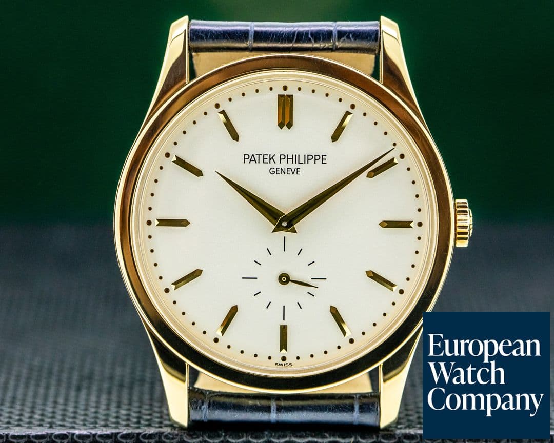 Image of Patek Philippe Calatrava 5196J 18K Yellow Gold Manual Wind