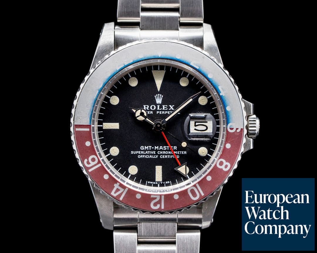Image of Rolex GMT Master 1675 "Pepsi Bezel" c. 1973