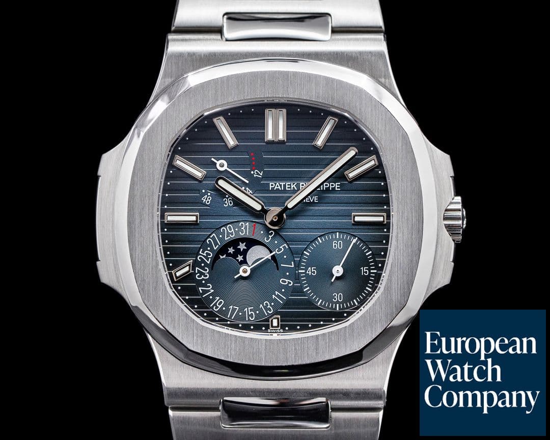 Image of Patek Philippe Nautilus 5712 Moonphase Power Reserve SS 
