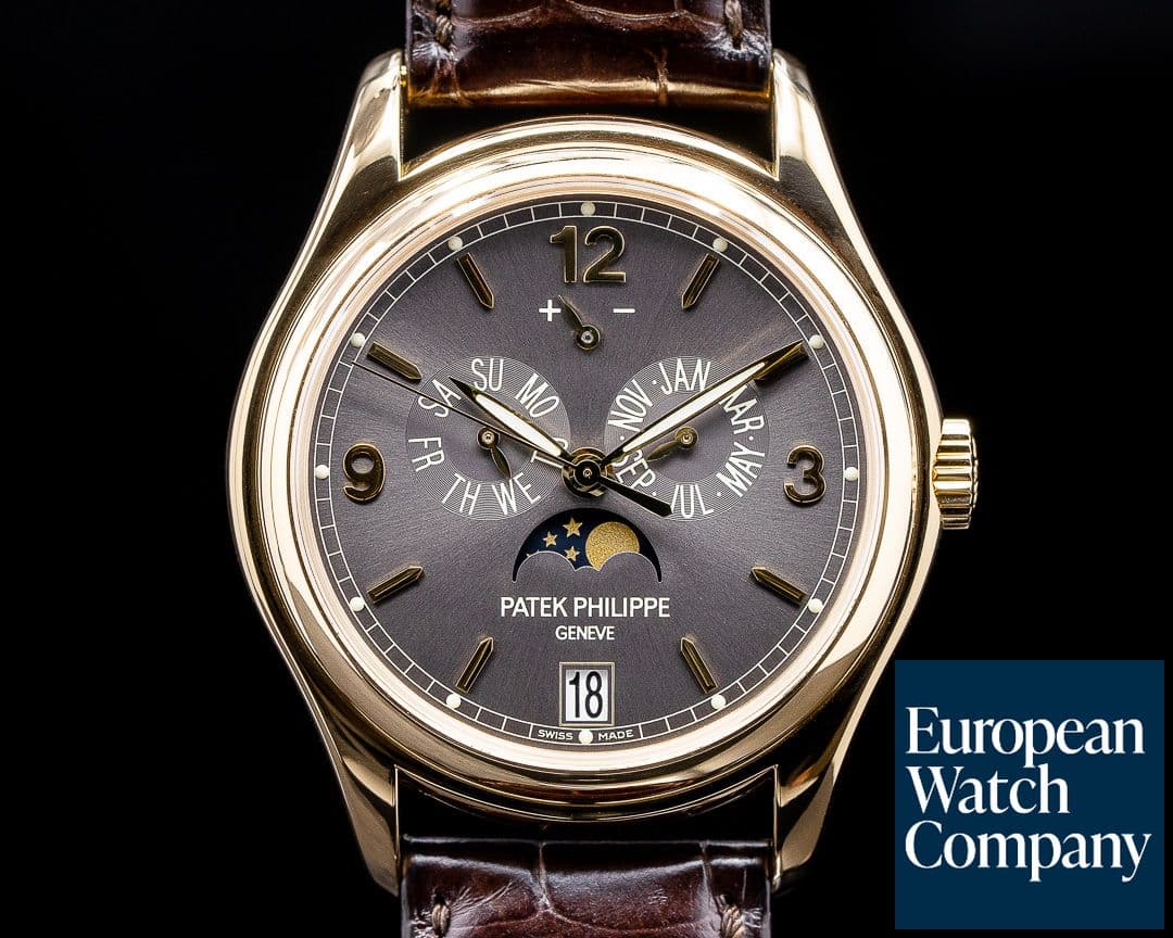 Image of Patek Philippe Annual Calendar 5146J Grey Dial 18K Yellow Gold