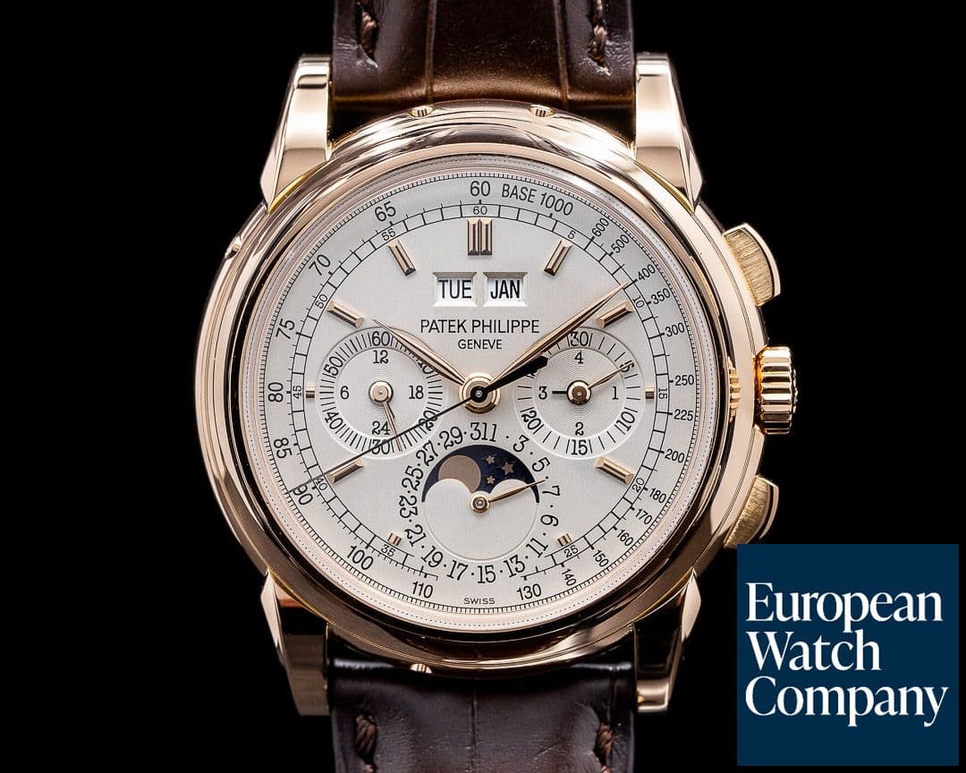 Image of Patek Philippe 5970R-001 Perpetual Calendar Chronograph 18K Rose Gold NICE