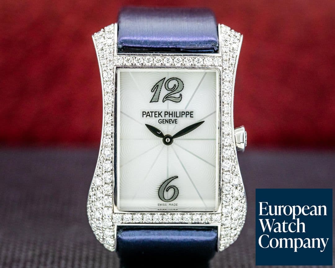 Image of Patek Philippe Ladies Gondolo Serata 4972G 18K WG Diamonds 