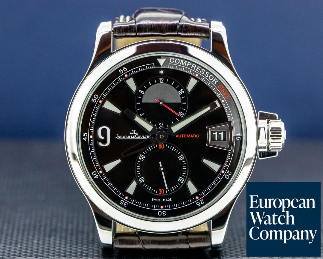Image of Jaeger LeCoultre Master Compressor GMT 
SS 