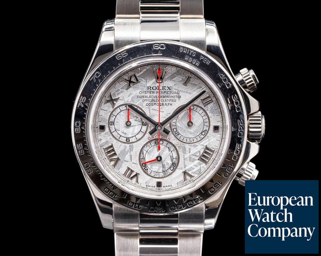 Image of Rolex Daytona 116509 Meteorite Dial 18K White Gold 