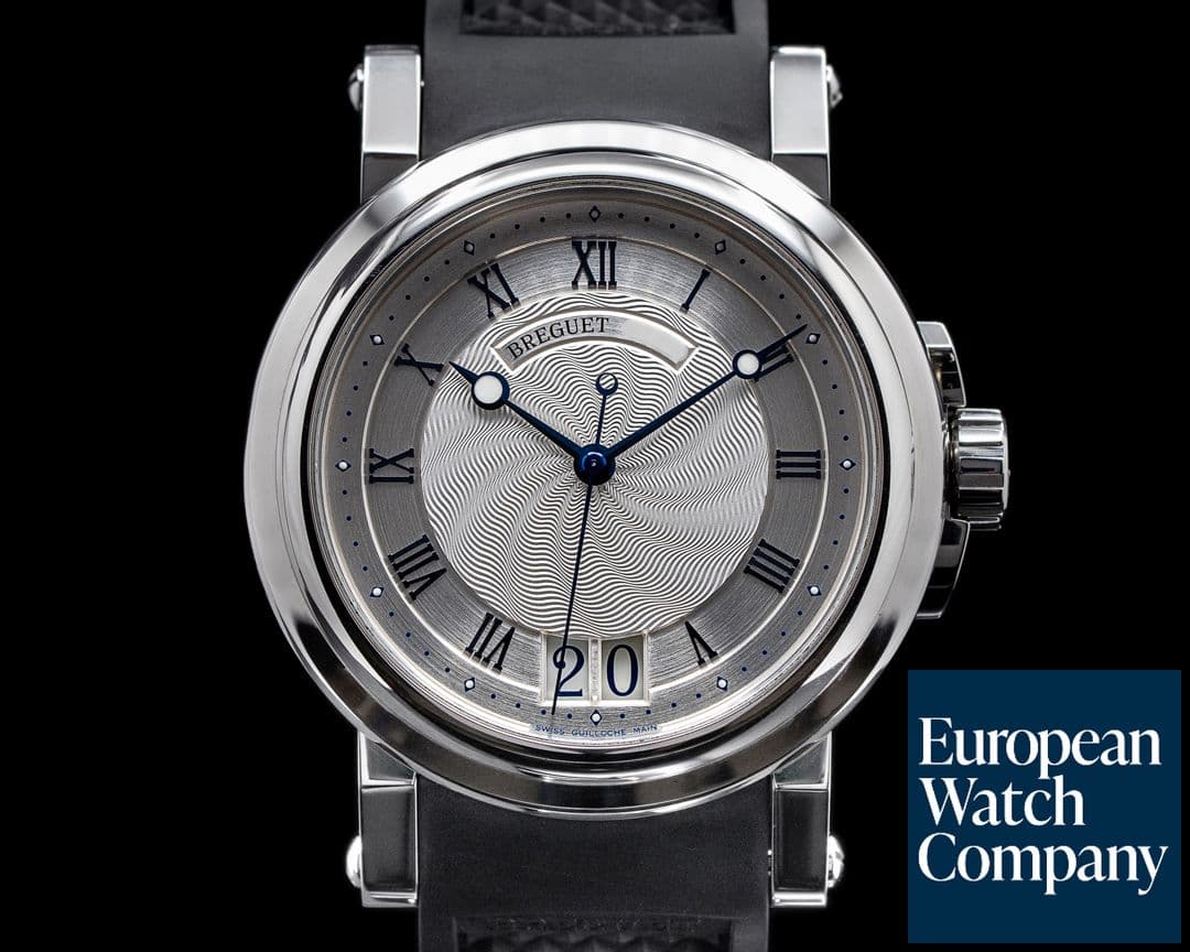 Image of Breguet Marine Big Date SS / Rubber
