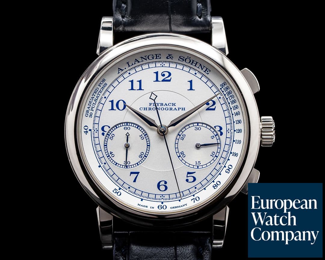 Image of A. Lange and Sohne 1815 Chronograph 18K White Gold BOUTIQUE EDITION 