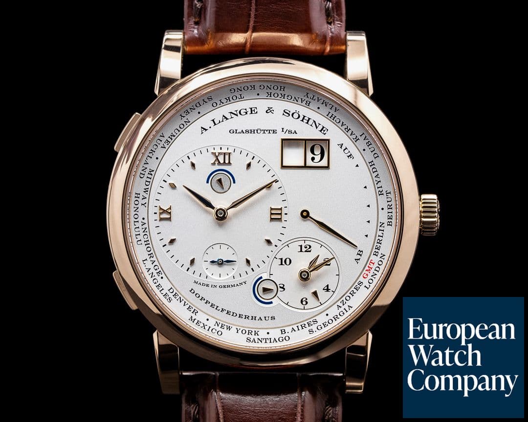Image of A. Lange and Sohne Lange 1 116.032 Time Zone 18K Rose Gold 
