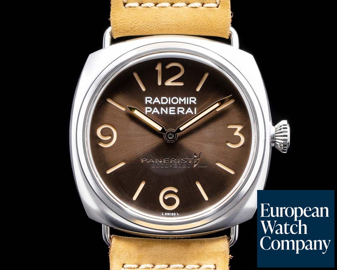 Image of Panerai Radiomir Venti "Paneristi" 45mm Limited Edition UNWORN