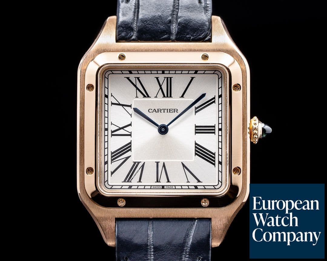 Image of Cartier Santos Dumont XL Rose Gold Manual Wind