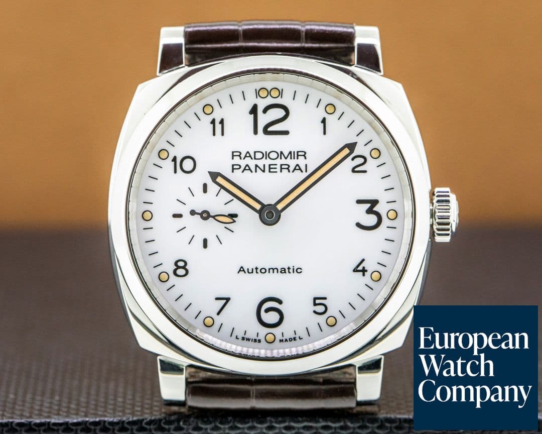 Image of Panerai Radiomir 1940 3 Day Automatic SS / White Dial