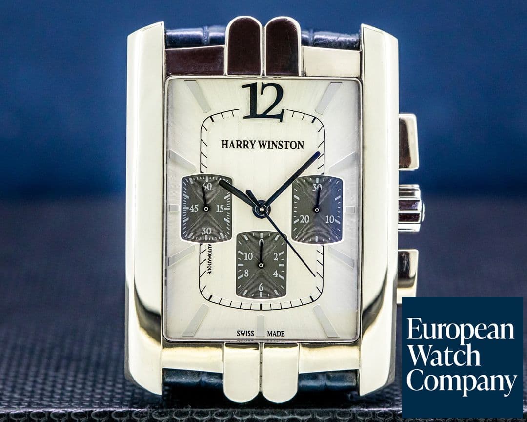 Image of Harry Winston Avenue Chronograph 18k White Gold