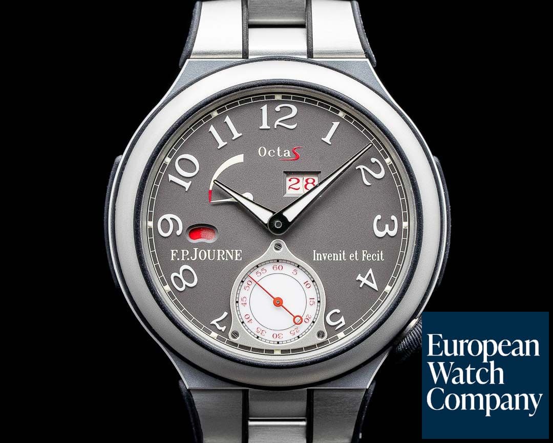 Image of F. P. Journe Octa S Sport Aluminum / Aluminum Bracelet RARE FULL SET