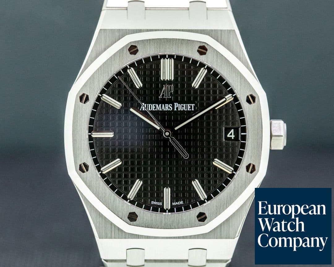 Image of Audemars Piguet Royal Oak Black Dial 15500ST 