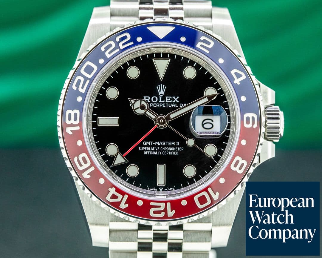 Image of Rolex GMT Master II Ceramic 126710 "Pepsi" SS / Jubilee 2020