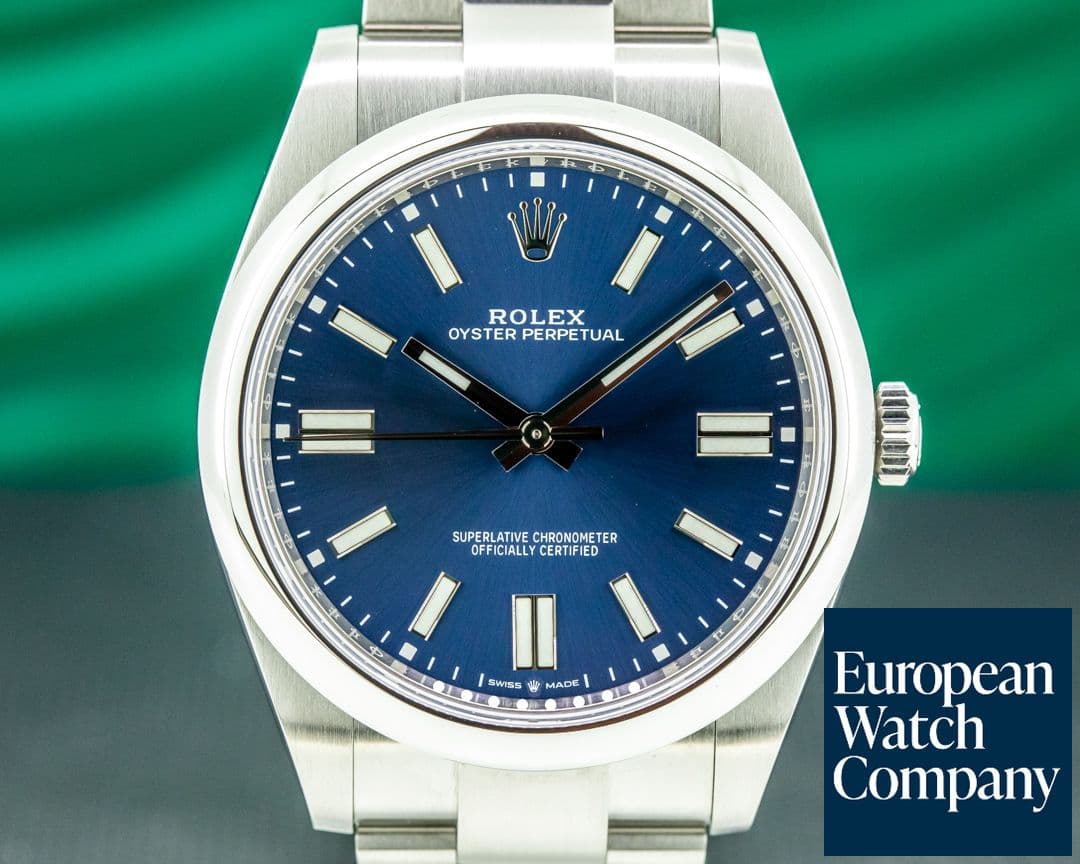 Image of Rolex Oyster Perpetual 124300 41mm SS / Blue Dial 2020 