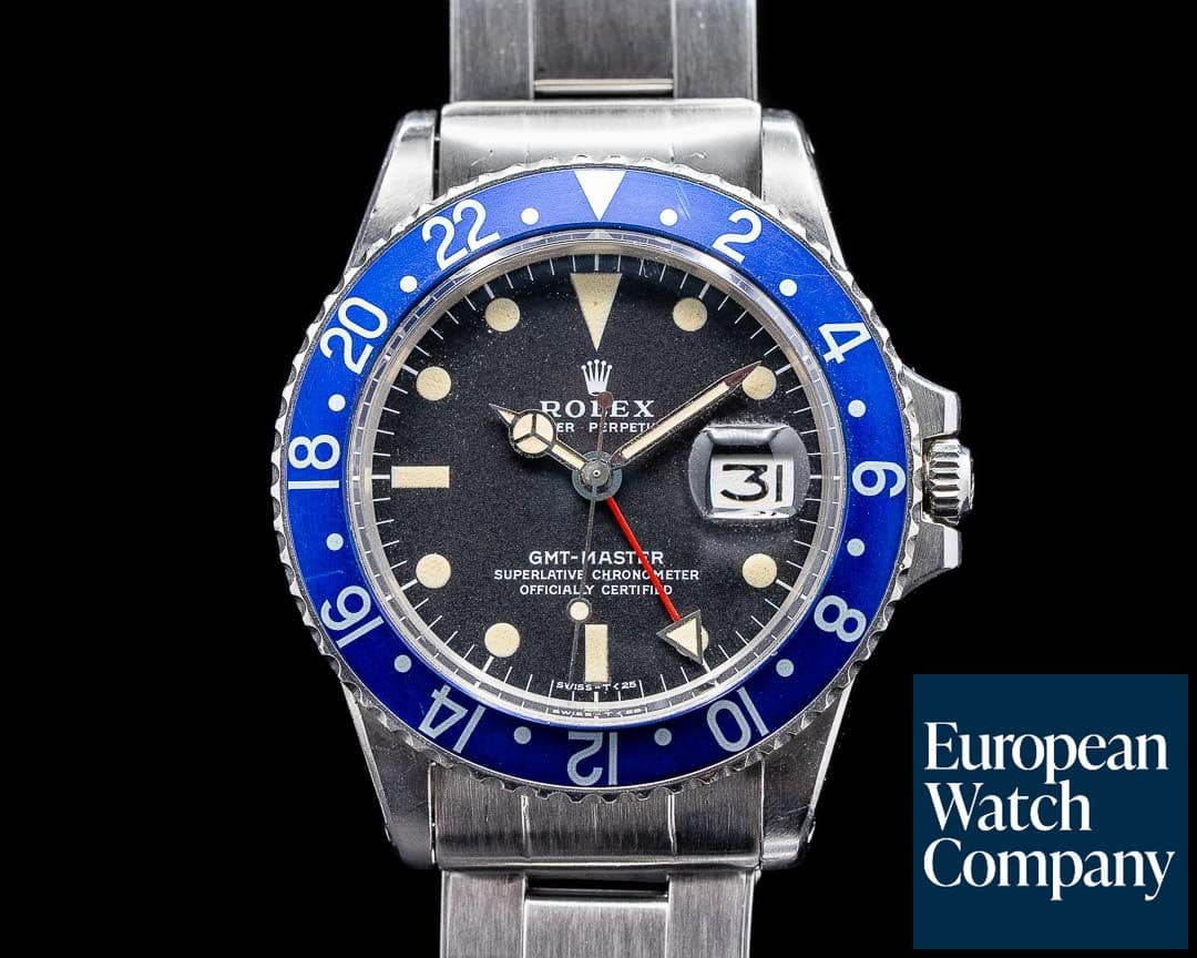 Image of Rolex GMT Master 1675 "Blueberry" MKII SS