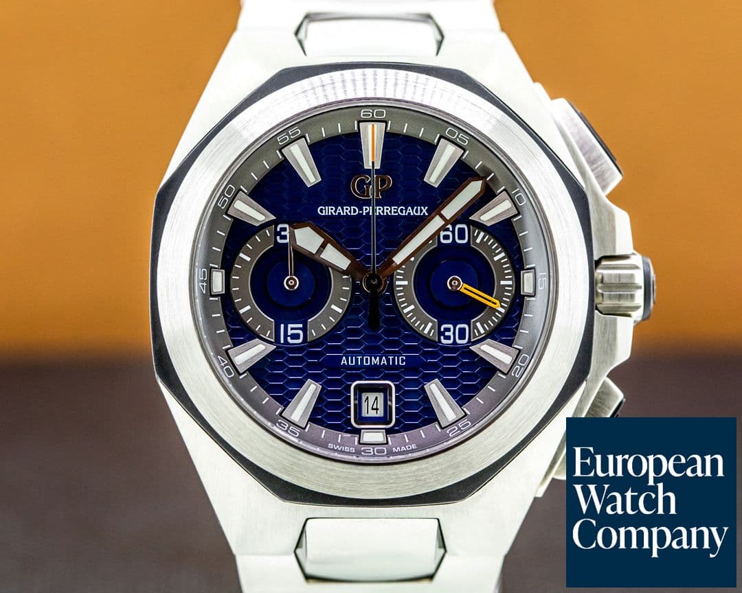Image of Girard Perregaux Chrono Hawk SS/SS Bracelet