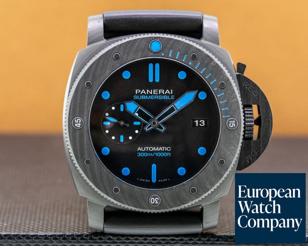 Image of Panerai Submersible PAM01616 Carbotech 47mm 3 Days Automatic 
