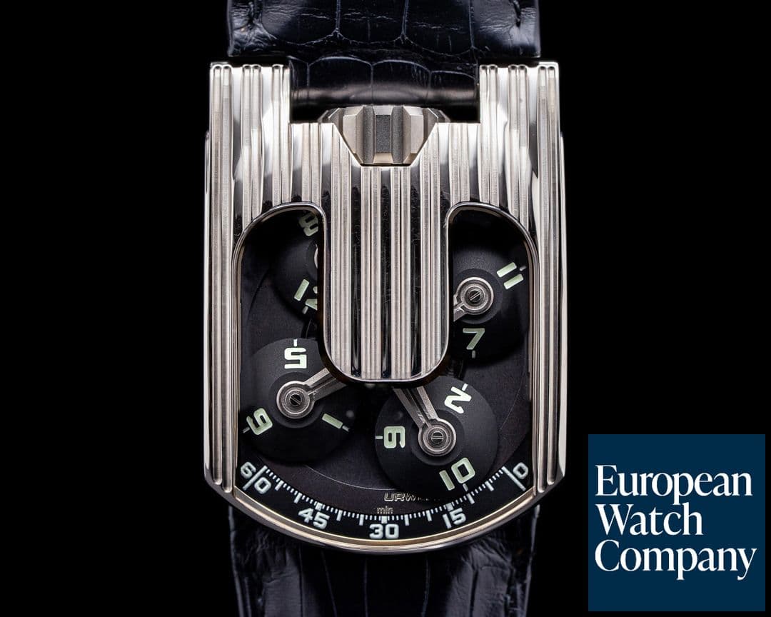 Image of URWERK 103 Manual Wind 18k White Gold FULL SET JUST SERVICED