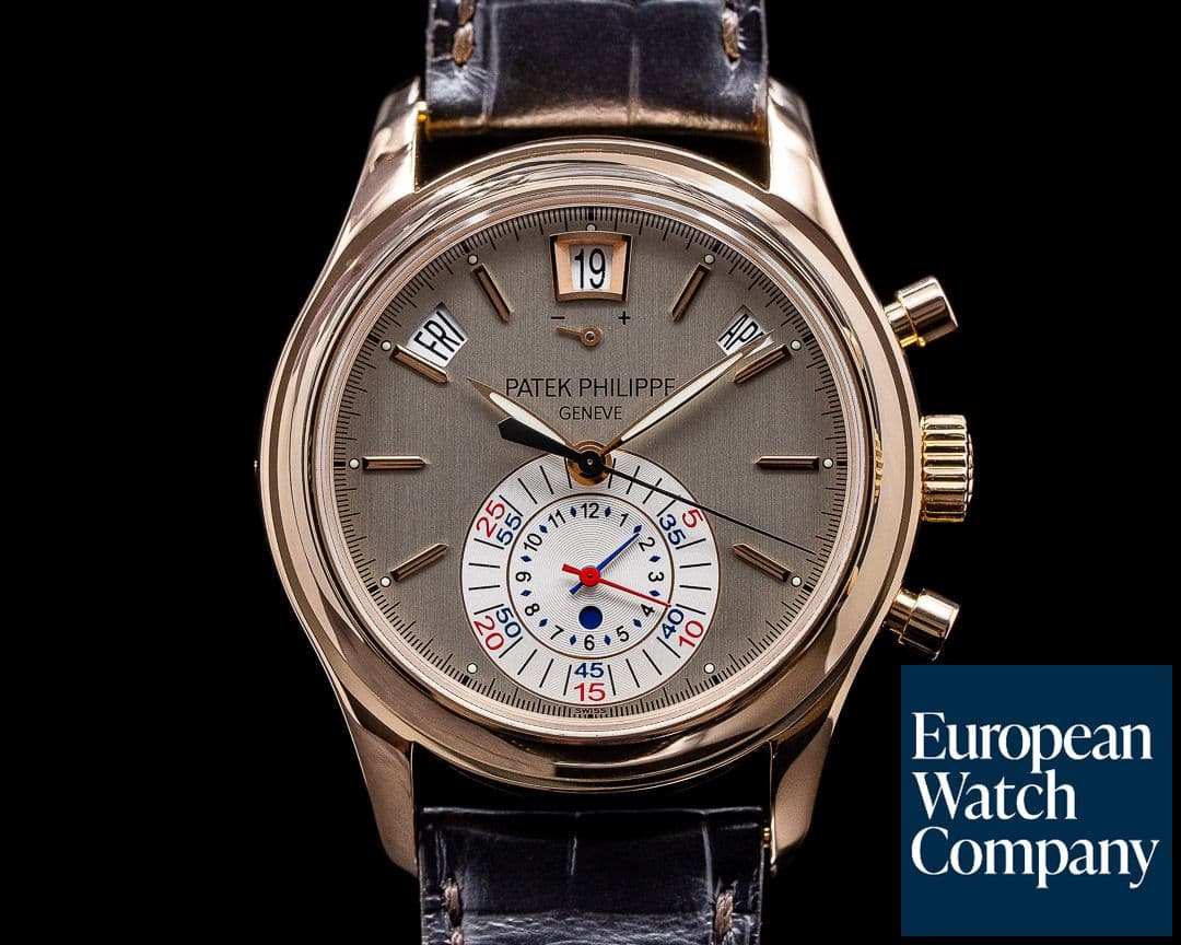 Image of Patek Philippe Annual Calendar Chronograph 5960R 18K Rose Gold

