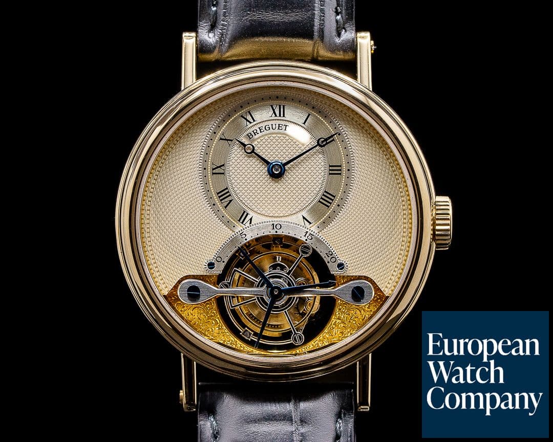 Image of Breguet Tourbillon 3350BA 18K Yellow Gold 