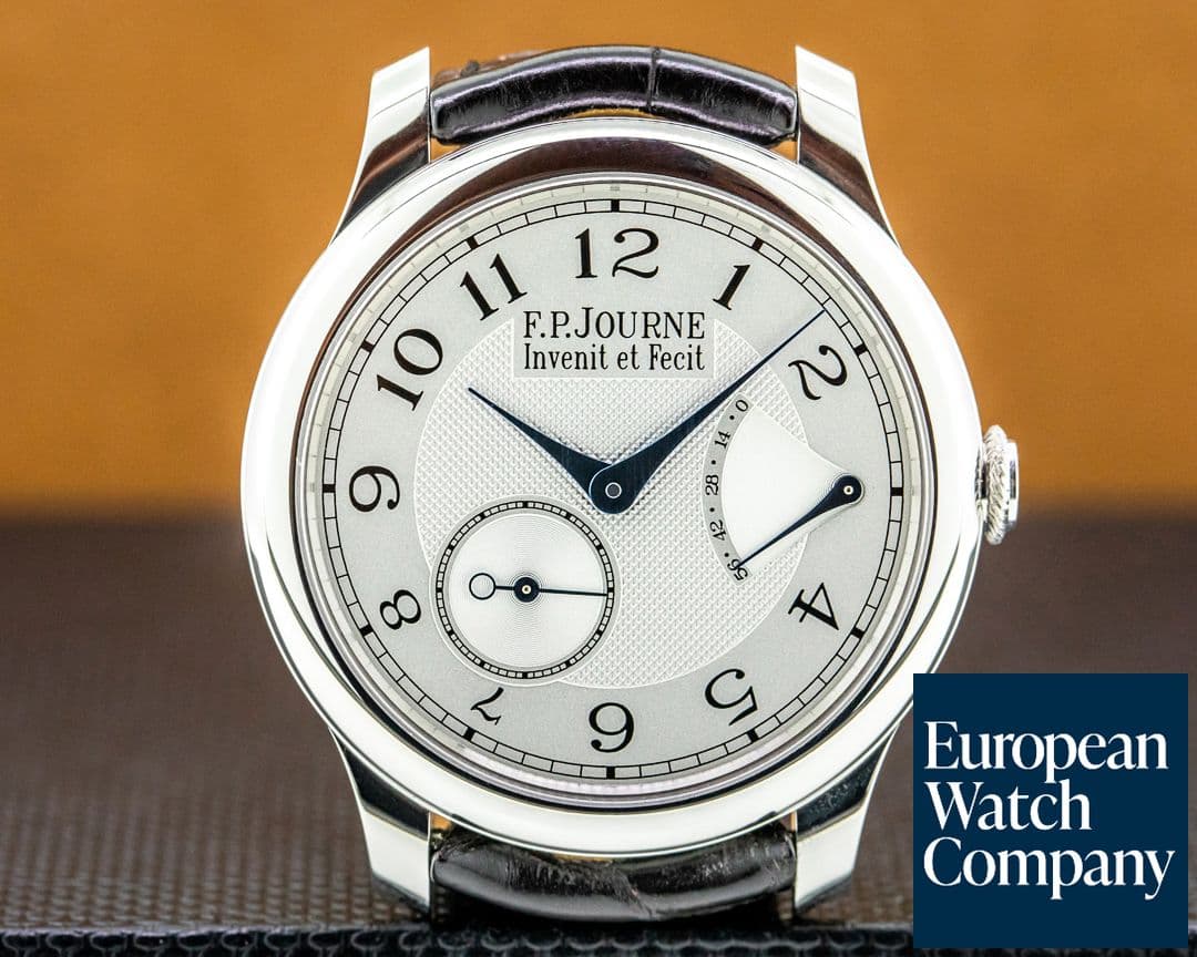 Image of F. P. Journe Chronometre Souverain Platinum 40MM FULL SET