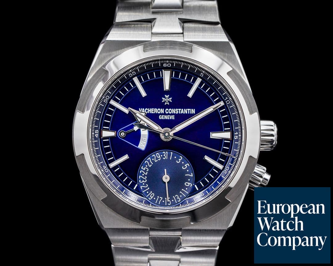 Image of Vacheron Constantin Overseas Dual Time 7900V SS Blue Dial FULL SET