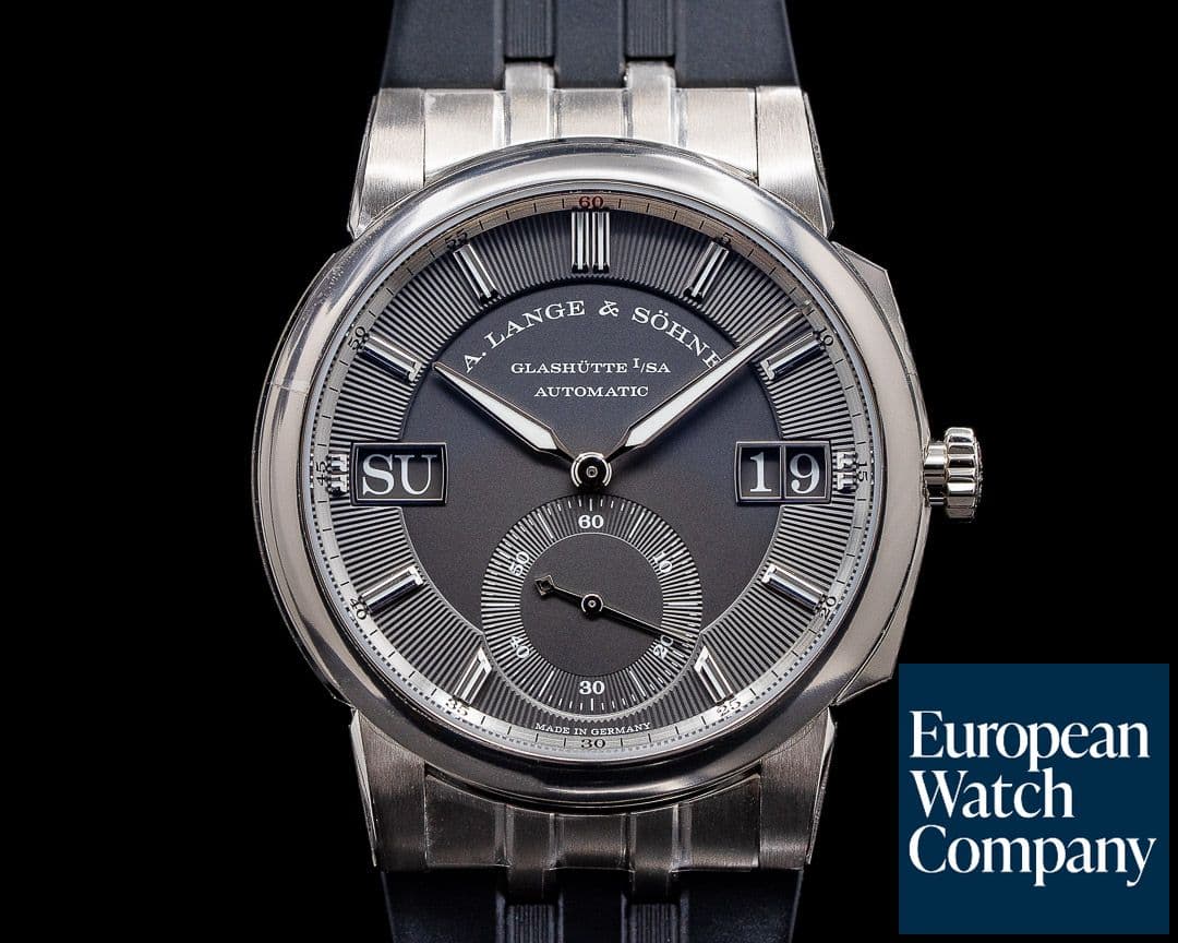 Image of A. Lange and Sohne Odysseus 363.068 18K White Gold Grey Dial / Rubber UNWORN 