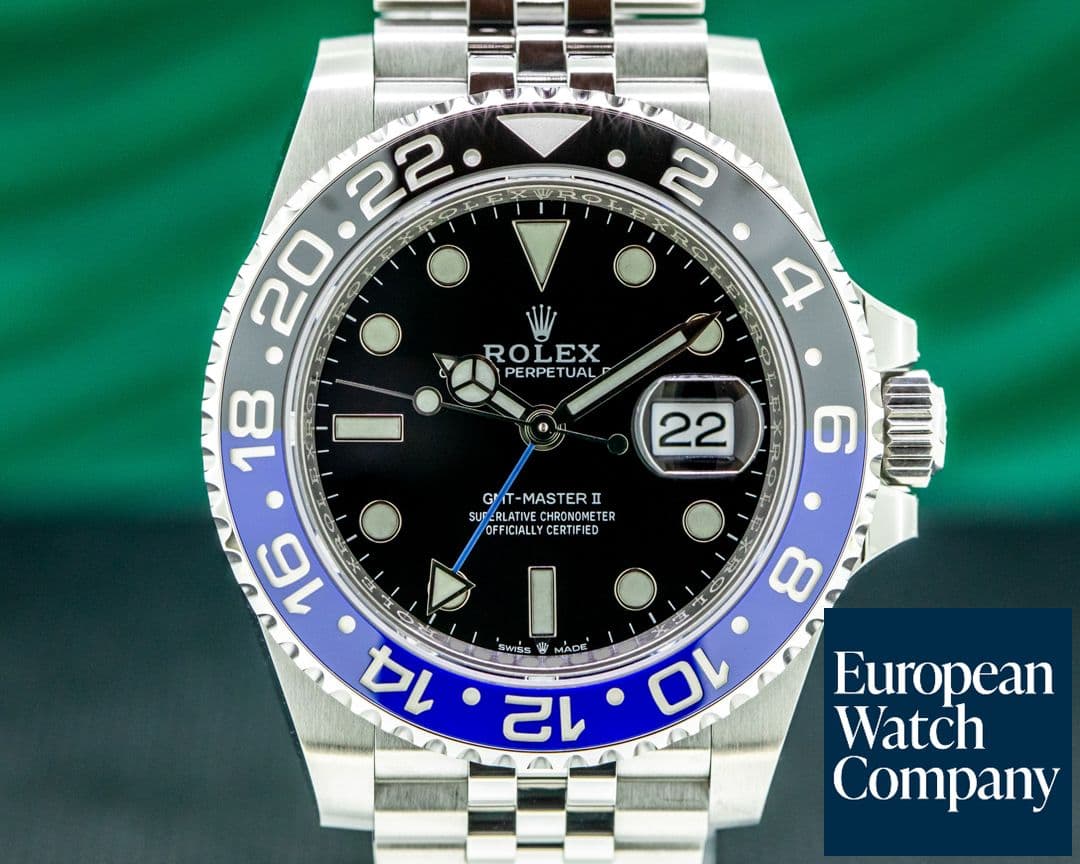 Image of Rolex GMT Master II 126710 Ceramic "Batman" SS / Jubilee 2021 UNWORN 