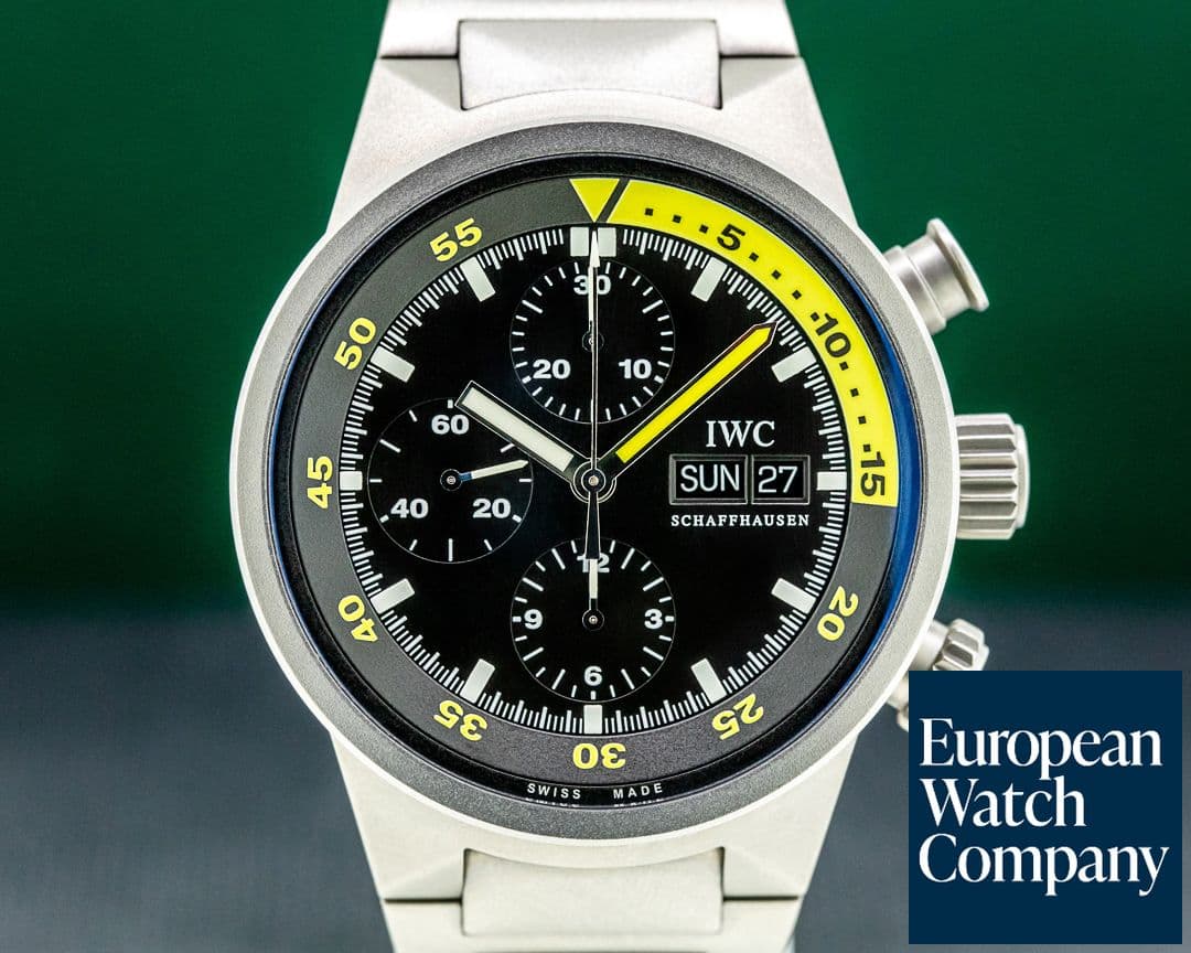 Image of IWC Aquatimer Chronograph Titanium / Titanium FULL SET