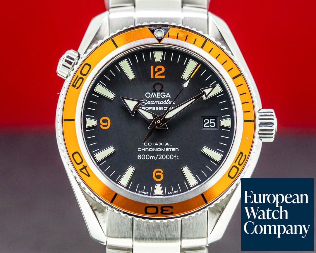 Image of Omega Seamaster Planet Ocean Orange SS 42MM