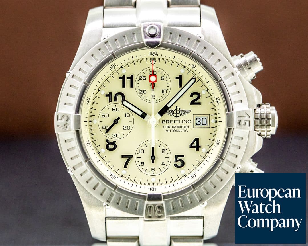 Image of Breitling Aeromarine Chronograph Super Avenger Titanium 