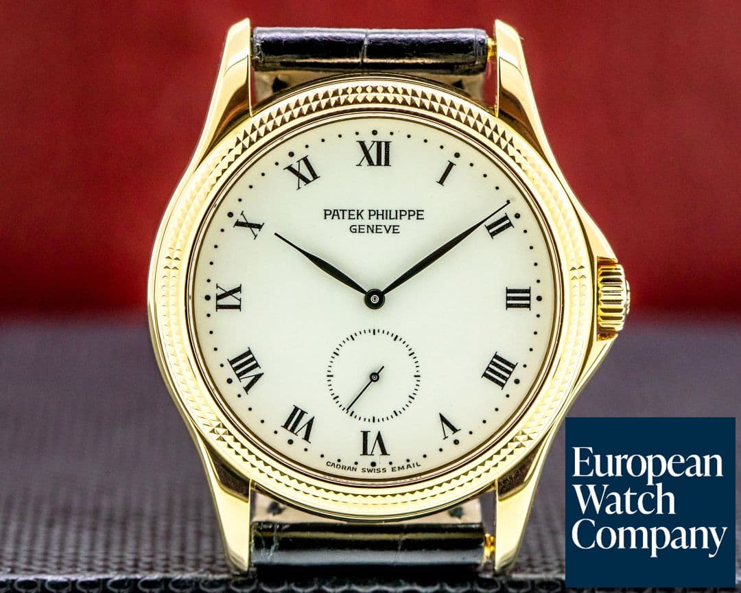 Image of Patek Philippe Calatrava 5115 Enamel Dial 18K Yellow Gold