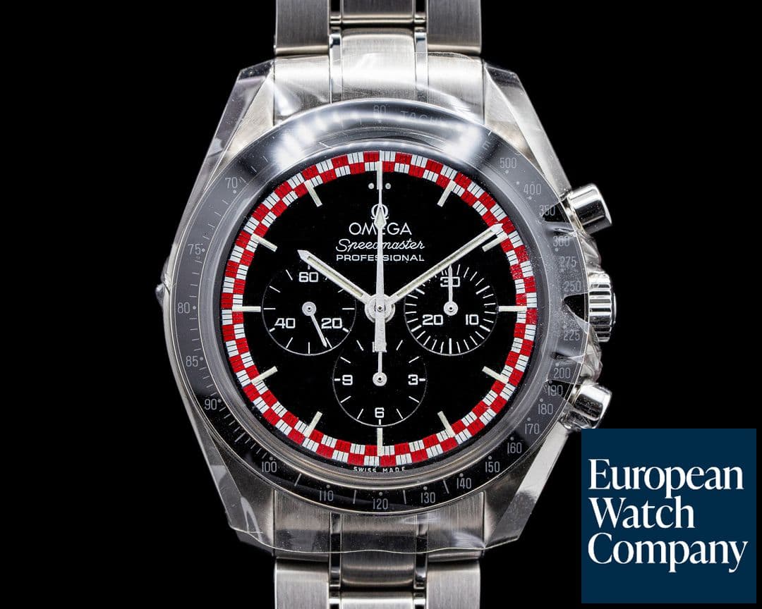 Image of Omega Speedmaster Professional Chronograph TINTIN Racing Dial UNWORN