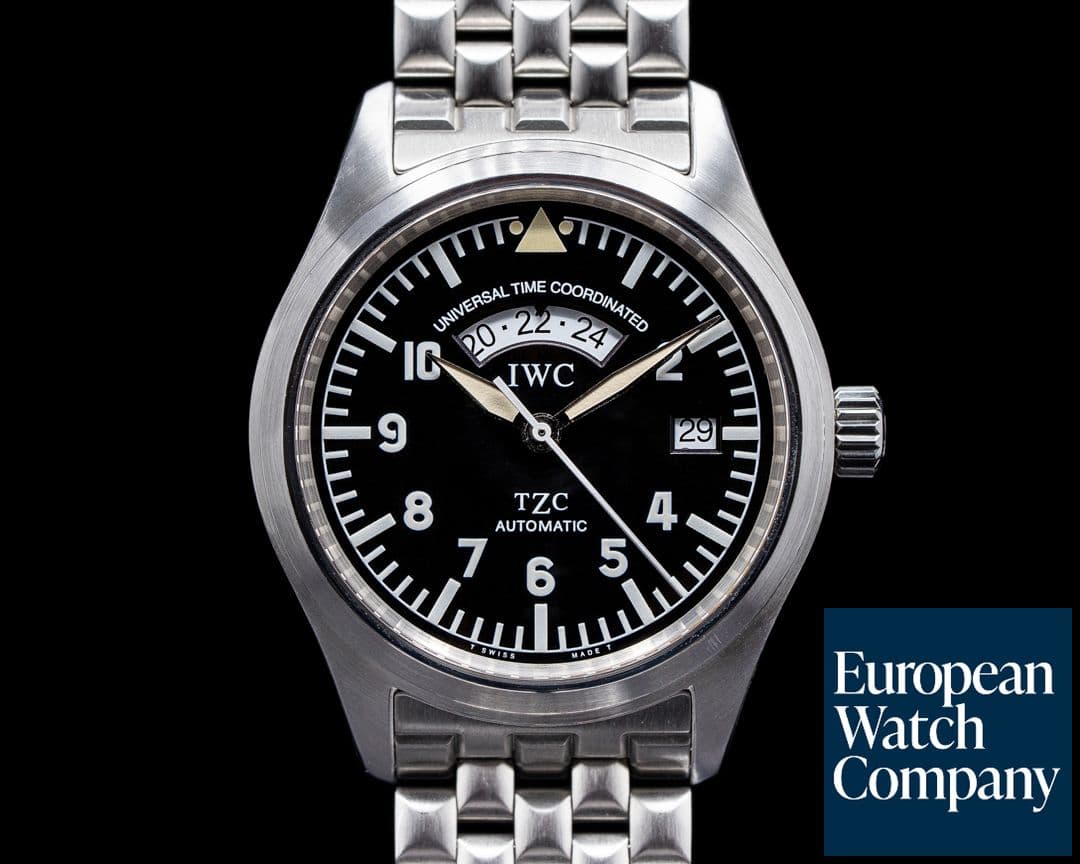 Image of IWC UTC Black Dial SS / SS
