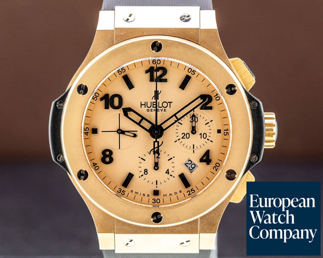 Image of Hublot Big Bang Rose Gold with a Black Dial