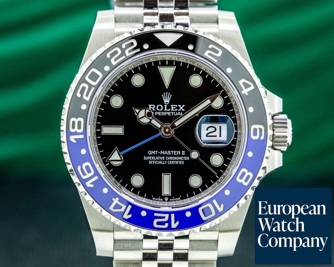 Image of Rolex GMT Master II 126710 Ceramic "Batman" SS / 2021 UNWORN